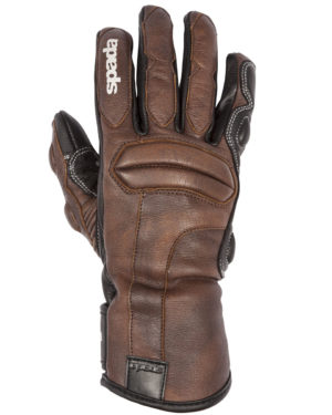 Spada Leather Gloves Sanz CE Ladies Brown/Black - Size Medium