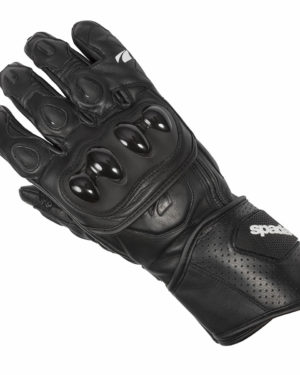 Spada Leather Gloves Covert CE Black - Size Large