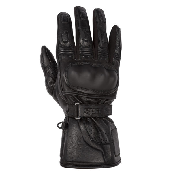 Spada Leather Gloves Skeeter CE Black - Size Medium