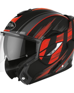 2020 Airoh Rev19 Flip Helmet - Ikon Orange Matt - M