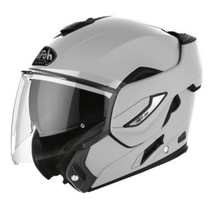 2020 Airoh Rev19 Flip Helmet - Concrete Grey Matt - XL