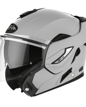 2020 Airoh Rev19 Flip Helmet - Concrete Grey Matt - XL