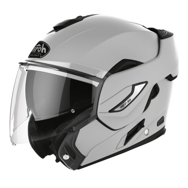 2020 Airoh Rev19 Flip Helmet - Concrete Grey Matt - XL