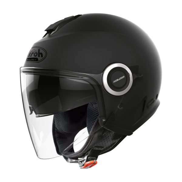 2020 Airoh Helios Jet Helmet - Color Black Matt - S