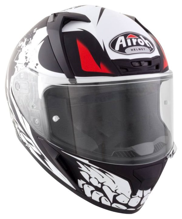 Airoh Valor Full Face Helmet - Bone Matt - XL