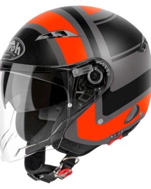 Airoh Helmet City One Jet - Wrap Orange Matt - M