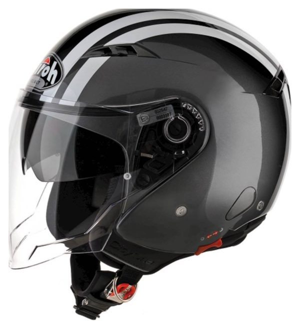 Airoh Helmet City One Jet - Flash Anthracite Gloss - M