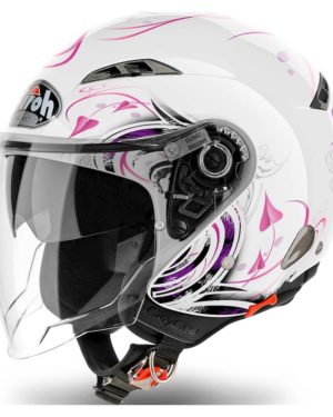 Airoh Helmet City One Jet - Heart White Gloss - S