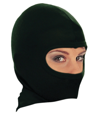 Bike It Black Silk Balaclava