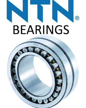 NTN Double Rubber Sealed Bearing - 6201DDU