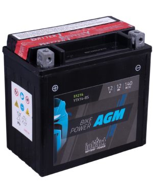 INTACT BIKE-POWER AGM BATTERY YTX14-BS