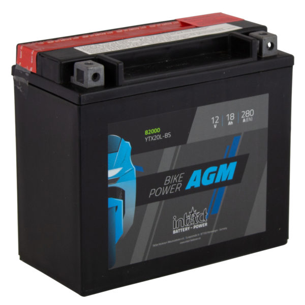 INTACT BIKE-POWER AGM BATTERY YTX20L-BS