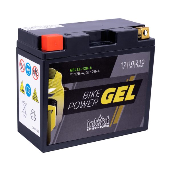 INTACT BIKE-POWER GEL BATTERY YT12B-4 / GT12B-4