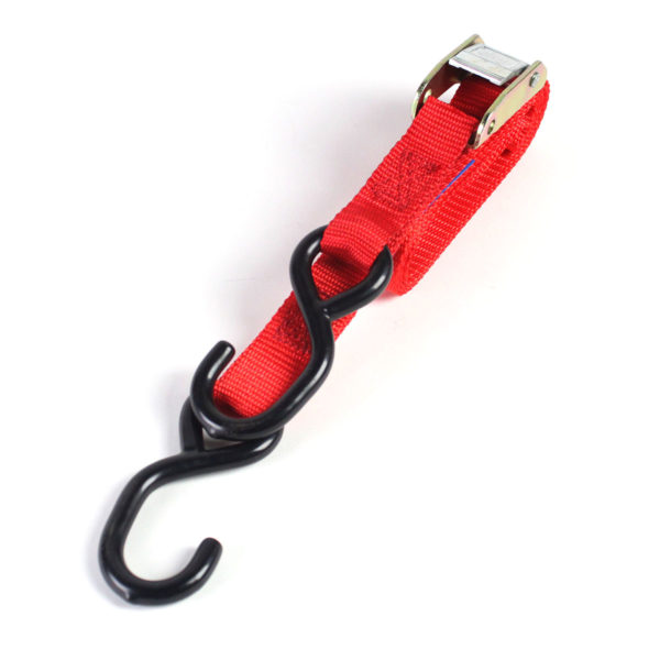 Bike It 4 Piece Red Autolock Tiedown