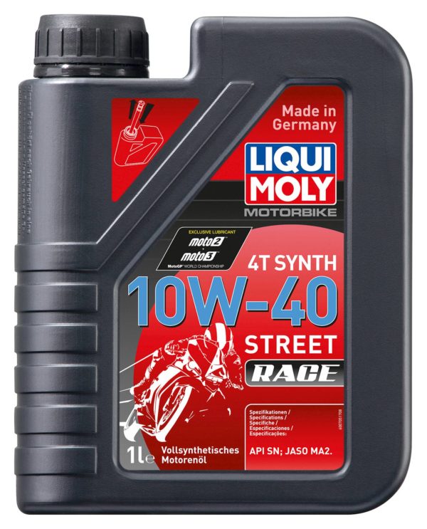 Liqui Moly 4 Stroke Fully Synthetic Street Race 10W-40 1L - #20753