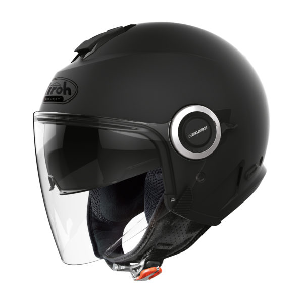 2020 Airoh Helios Jet Helmet - Color Black Matt - L